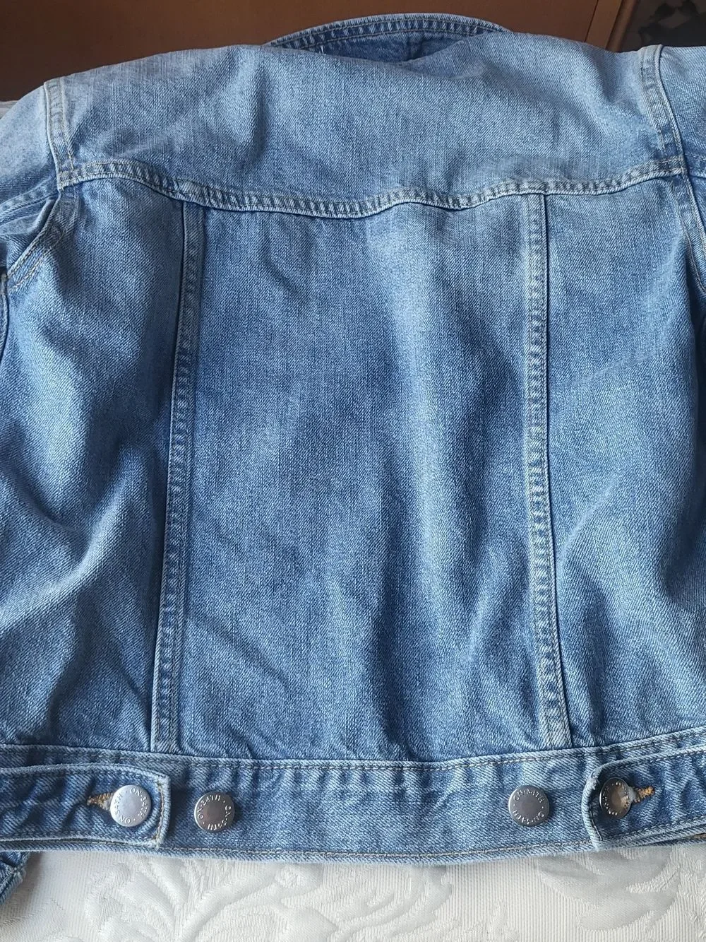 Classic Light Blue Denim Jacket - Women's Jean Jacket